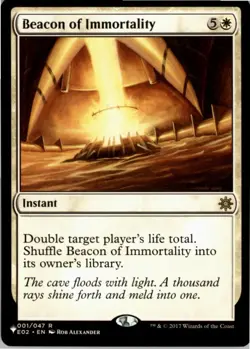 Beacon of Immortality R The List Reprints 1 NM MTG x1 - Image 1