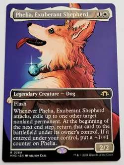 MTG Phelia, Exuberant Shepherd Borderless - MH3 - LP - Image 1