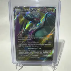 Pokemon TCG Noivern GX Full Art Holo Card Burning Shadows 141/147 - Image 1