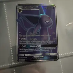 Espeon GX Full Art Ultra Rare Holo Pokemon TCG 200 HP SM Base 140/149 English - Image 1