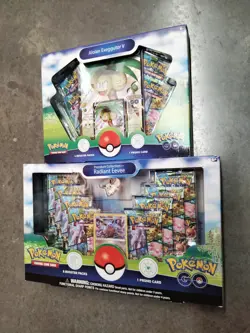 Pokemon Go Radiant Eevee Premium & Alolan Exeggutor V Collection Boxes Sealed 820650850523 - Image 3