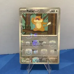 Patrat 072/086 Master Ball Pattern Holo White Flare Pokemon TCG - Image 1