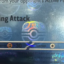 Pokemon TCG White Flare Ducklett 025/086 Reverse Holo Masterball - Image 3