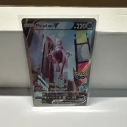 The Pokemon Company Mewtwo V 030/078 Pokemon GO Ultra Rare Holo 220HP Eng - Image 1