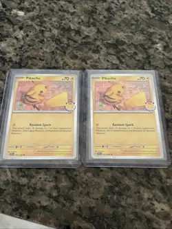 2 Pikachu 051 /162 Stamped 2026 Pokemon Day 30th Promo TCG - Image 1