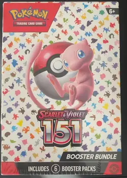 🔥 Pokemon TCG Scarlet & Violet 151 Booster Bundle - NEW & SEALED - 6 Packs - Image 1