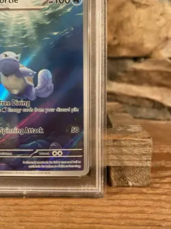 Pokemon TCG S&V 151 Wartortle Illustration Rare 2023 PSA 9 #171 REGRADE PSA 10 - Image 5