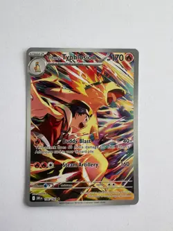 Ethan’s Typhlosion 190/182 Illustration Rare Destined Rival's Pokemon TCG - Image 1