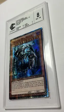 Yu-Gi-Oh - DRAGON DIX MILLE - BLAR-FR10K - Prismatique 10000 - GRADEE 8 Ex/NM - Image 3