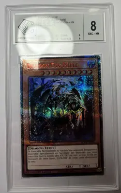 Yu-Gi-Oh - DRAGON DIX MILLE - BLAR-FR10K - Prismatique 10000 - GRADEE 8 Ex/NM - Image 4
