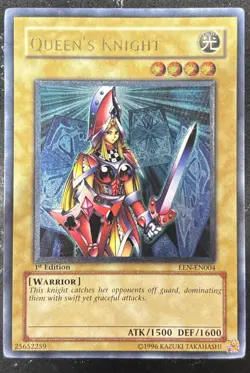 Queen's Knight - EEN-EN004 - Ultimate Rare - 1st Edition Near Mint - Yu-Gi-Oh - Image 1