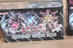 Factory Sealed Yu-Gi-Oh Legendary Dragon Decks Box 2020 Reprint Unlimited Editio - Image 1