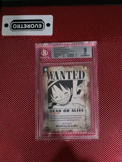 2025 One Piece Monkey D. Luffy Secret Rare Alt Art #OP13-118 BGS 9 - Image 1