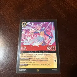 Disney Lorcana TCG - Winterspell - Elsa - Ice Artisan - 123/204 Legendary - Image 1