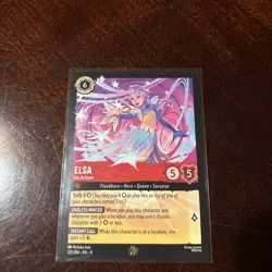 Disney Lorcana TCG - Winterspell - Elsa - Ice Artisan - 123/204 Legendary - Image 3