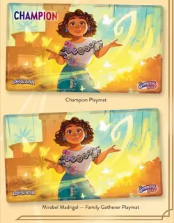 Disney Lorcana Shimmering Skies Championship Champion Playmat -Mirabel Madrigal - Image 2