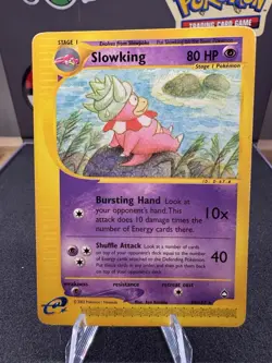Slowking 34/147 Aquapolis Moderately Played English Pokemon Card - Image 1