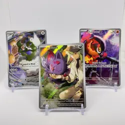 Pokemon PROMO 3 CARD LOT N's Zorua/Tornadus/Charcadet. SVP MEP - Image 1