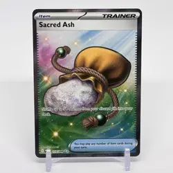 Pokemon PERFECT ORDER 2026 Sacred Ash & Jacinthe FULL ART HOLO Lot of 2 Cards - Image 4