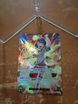 Hololive Official Card Game Oozora Subaru Secret Signed hBP04-006 - Image 1