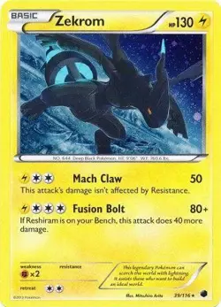Zekrom - 39/116 (Cosmos Holo) [Miscellaneous Cards & Products] 039/116 LP Holofo - Image 1