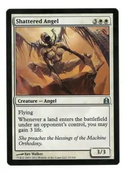 MTG Shattered Angel 31 Uncommon Commander Magic The Gathering - Image 1