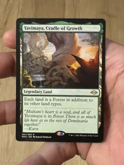 MTG Yavimaya, Cradle of Growth Modern Horizons 2 261/303 Regular Rare - Image 1