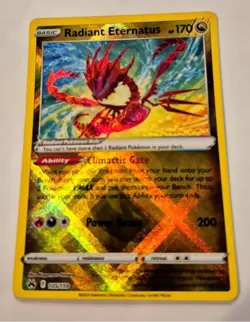 Radiant Eternatus 105/159 Crown Zenith Radiant Rare NM 2023 Pokemon TCG - Image 3