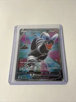Pokemon Houndoom V Ultra Rare Full Art Holo 178/189 Darkness Ablaze Card - Image 1