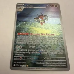 Pokemon TCG Stellar Crown LEDIAN 144/142 Illustration Rare IR Holo - Image 2