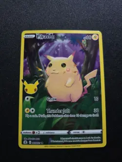 Pikachu 005/025 Holo - Celebrations - 25th Anniversary Pokemon TCG Card - NM - Image 1