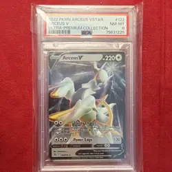 Pokemon Arceus V 122/172 Ultra-Premium Collection Ultra Rare Holo PSA 8 - Image 1