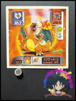 Charizard Pokemon Sticker Seal Collection AMADA Japanese Nintendo From JAPAN FA - Image 1