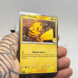 Pikachu STAMPED PROMO 051/162 POKEMON DAY 2026 - Image 2