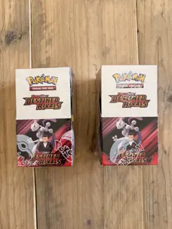Pokemon TCG Destined Rivals Half Booster Box X2 Sealed Brand New 36 Packs - Image 1