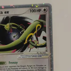 Pokemon Rayquaza ex Nintendo Promo 039 Basic Holo 100 HP Dragon Ryo Ueda - Image 4