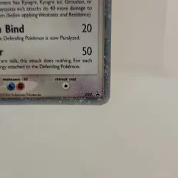 Pokemon Rayquaza ex Nintendo Promo 039 Basic Holo 100 HP Dragon Ryo Ueda - Image 5