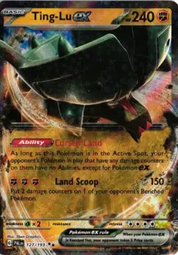Ting-Lu ex 127/193 Double Rare Paldea Evolved Pokemon Holo Near Mint - Image 1