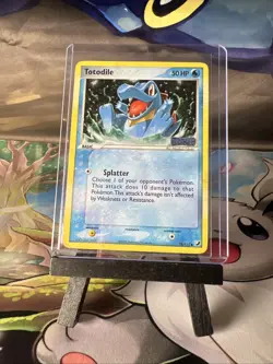 Totodile - 78/115 - Reverse Holo - Unseen Forces STAMED Pokemon - HP/DMG - Image 1