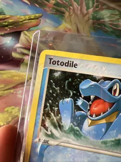 Totodile - 78/115 - Reverse Holo - Unseen Forces STAMED Pokemon - HP/DMG - Image 4