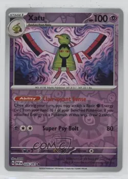 Xatu Reverse Foil Pokemon Scarlet & Violet Paldean Fates #026 - Image 1