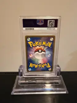 2011 Pokemon Japanese Black and White Moltres Holo Psycho Drive #009 PSA 9 - Image 2