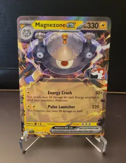 Magnezone EX SVI 065/198 promo POKEMON Play Prize Pack Series 3 Stamped Holo - Image 1