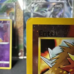 Entei 34/53 Wotc Black Star Promo Reverse Holo Damaged Pokemon - Image 2