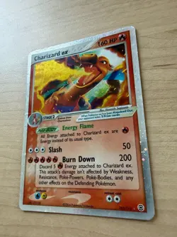 Pokemon Charizard EX Fire Red & Leaf Green Holo Rare 105/112 HP - Image 3