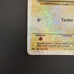 2002 Pokemon Legendary Collection #97 Voltorb Reverse Holo Foil - Image 3