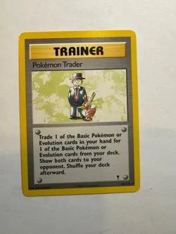 Pokemon Trader 103/110 Legendary Collection Rare Trainer Pokemon Card Pre-owned - Image 1