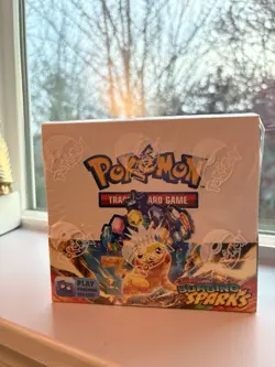 Pokemon TCG Scarlet and Violet Surging Sparks Booster Box New and Sealed - Image 1