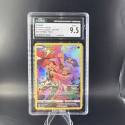 Torkoal 237/236 Pokemon Sm-Cosmic Eclipse Secret Rare CGC 9.5 Holo English - Image 1