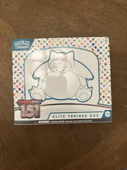 Pokemon TCG Scarlet & Violet 151 ETB Elite Trainer Box Sealed 820650853159 - Image 1